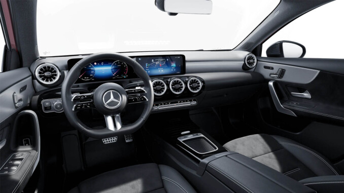 Mercedes-Benz A-Class A200d AMG Line Premium Plus 5dr Auto Diesel Hatchback - Image 3